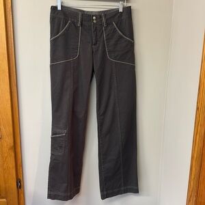Athleta Dark Gray/Olive Utility Pants